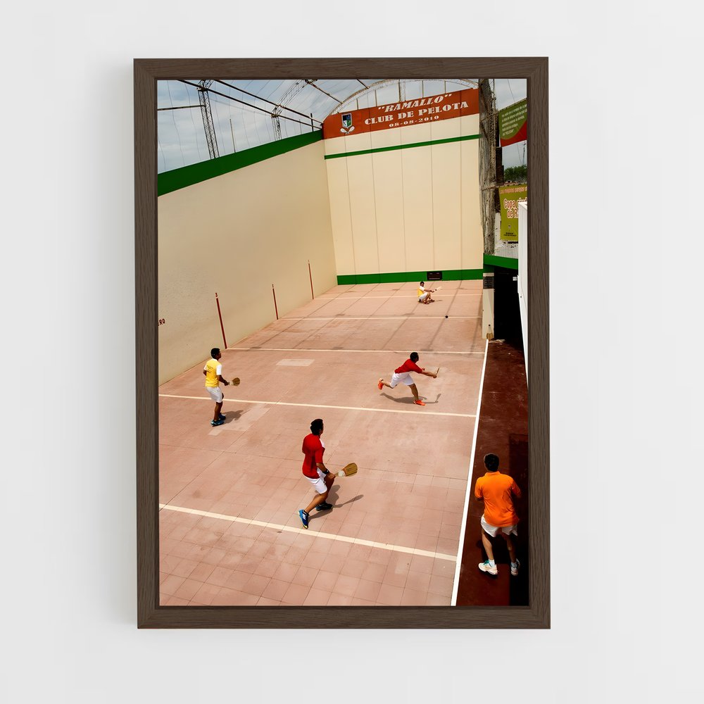 Poster Dunk Basque – affiche Pelote basque (vue 5)